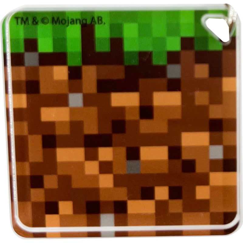 マインクラフト ドミテリアキーチェーンスクエア 草ブロック