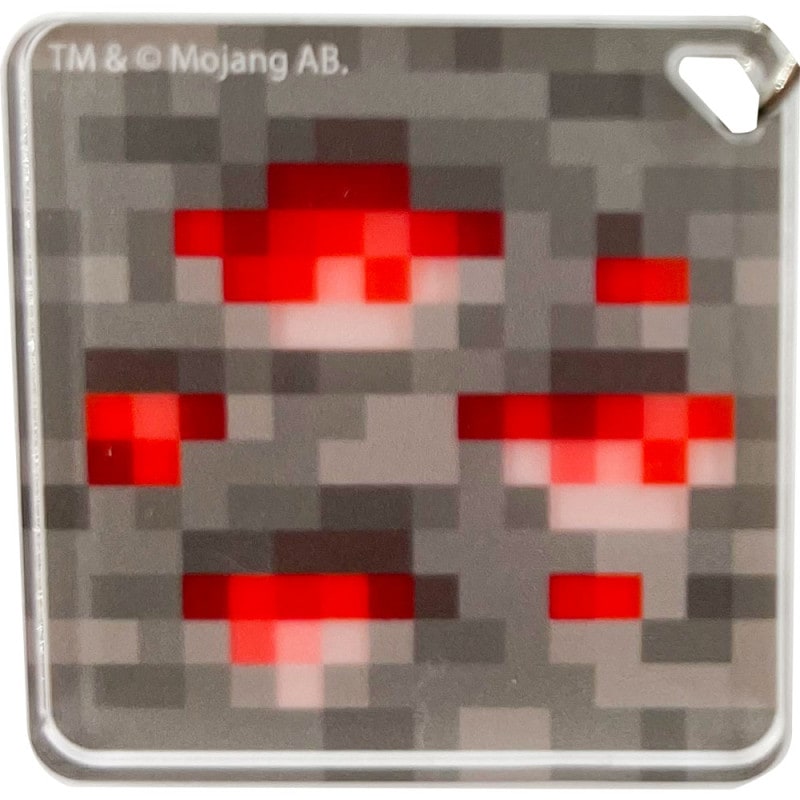 マインクラフト ドミテリアキーチェーンスクエア レッドストーン鉱石
