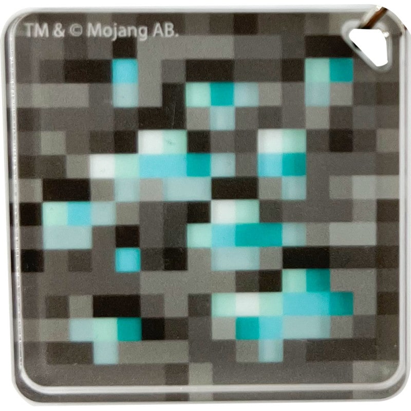 マインクラフト ドミテリアキーチェーンスクエア ダイヤモンド鉱石
