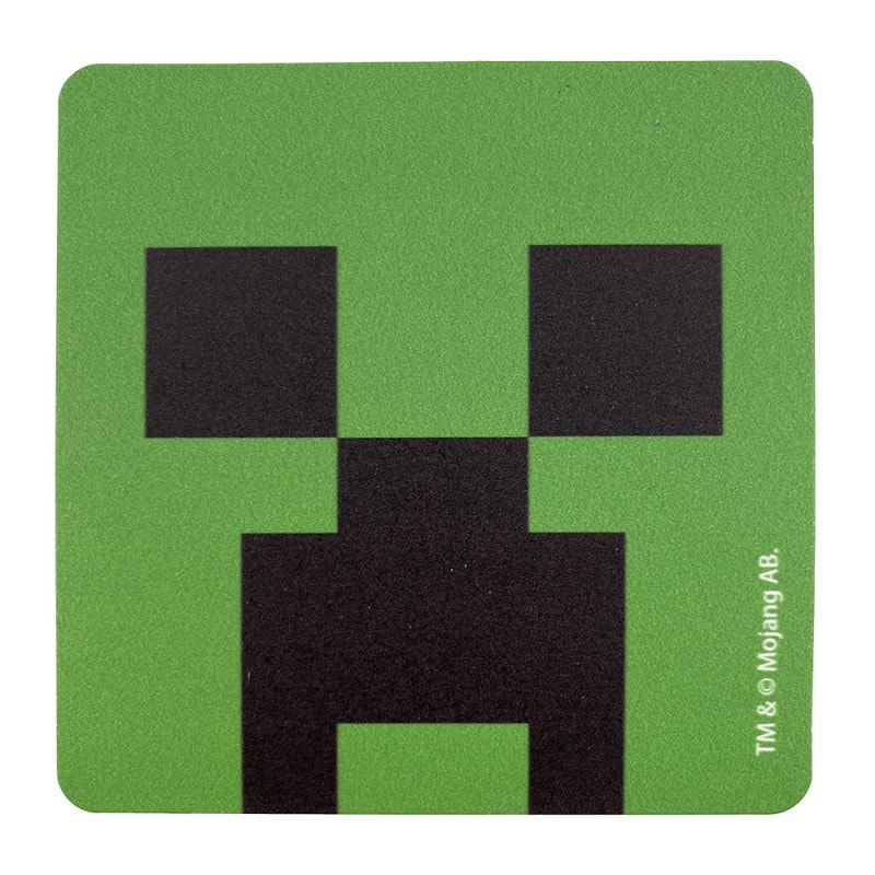 マインクラフト ペーパーコースター(3枚セット) クリーパー