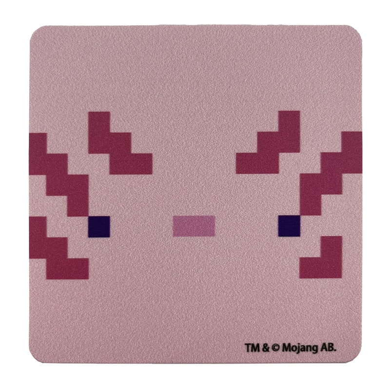 マインクラフト ペーパーコースター(3枚セット) ウーパールーパー