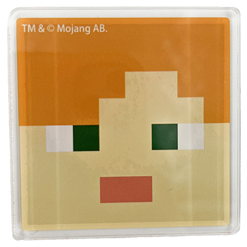 マインクラフト アクリルスクエアマグネット アレックス