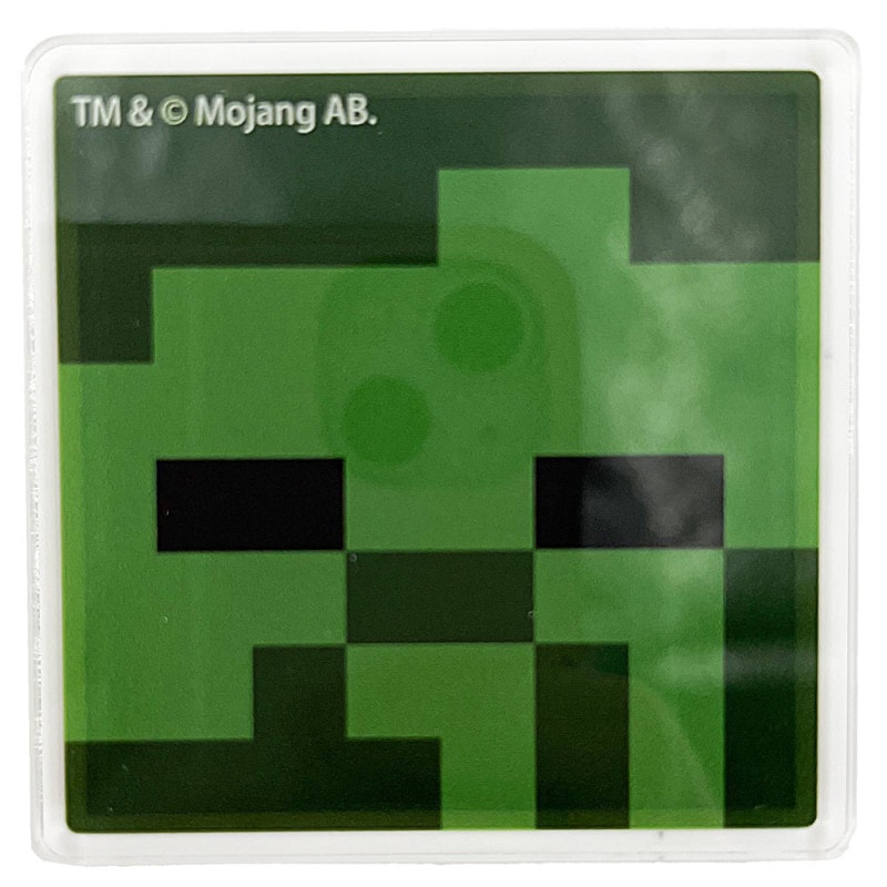マインクラフト アクリルスクエアマグネット ゾンビ
