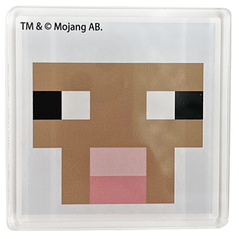 マインクラフト アクリルスクエアマグネット ヒツジ