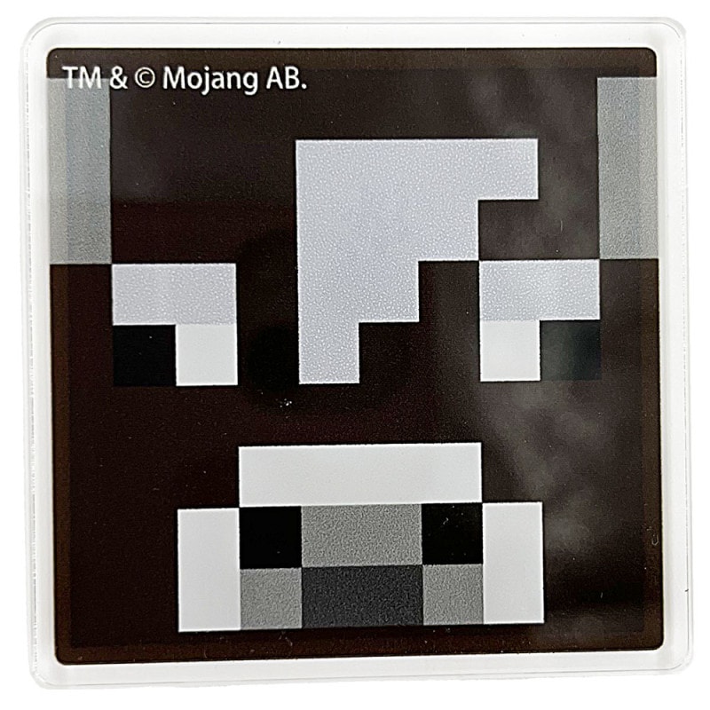 マインクラフト アクリルスクエアマグネット ウシ