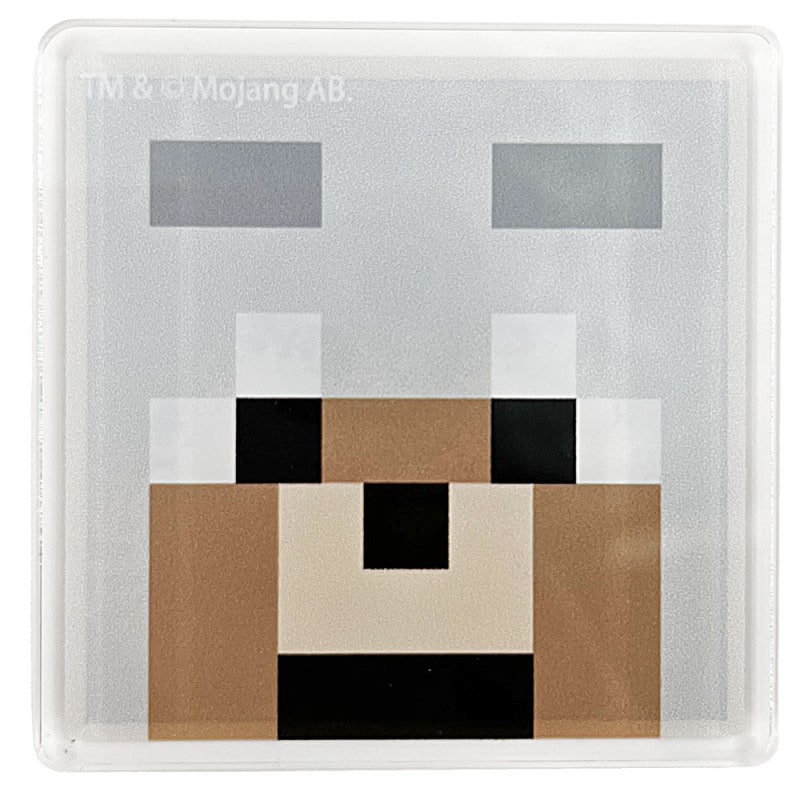 マインクラフト アクリルスクエアマグネット オオカミ