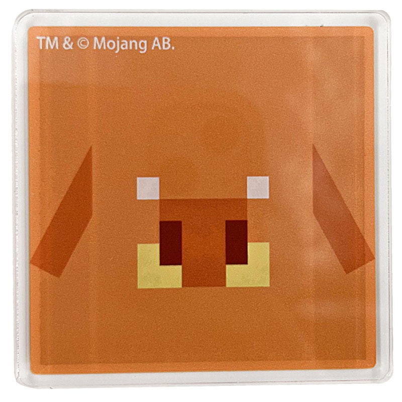 マインクラフト アクリルスクエアマグネット ピグリン