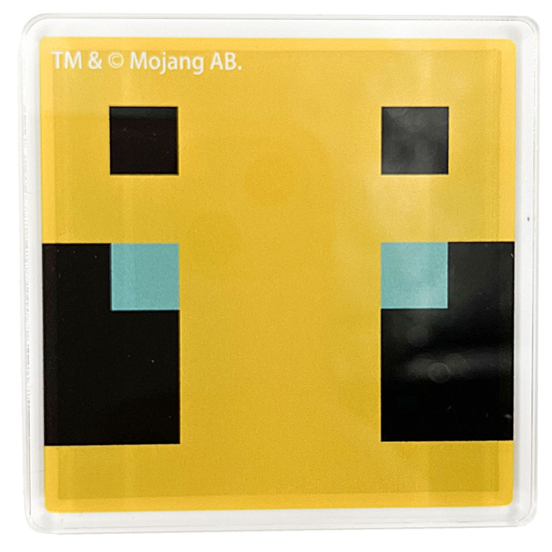 マインクラフト アクリルスクエアマグネット ミツバチ