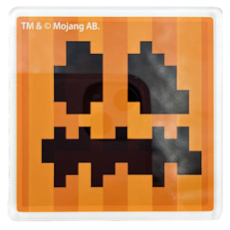 マインクラフト アクリルスクエアマグネット カボチャ