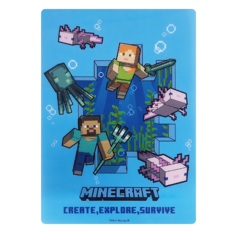 マインクラフト B5キャラパネル 集合D