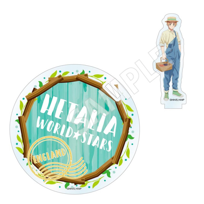 予約12/12〆【1月発売】アニメ「ヘタリア World★Stars」 収穫祭 アクリルスタンドコースター イギリス