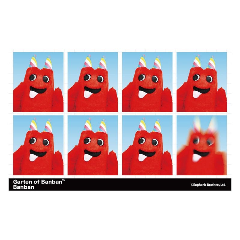 ばんばんページ Garten of Banban インスタントフォト風カード 着ぐるみ 【ブラインド