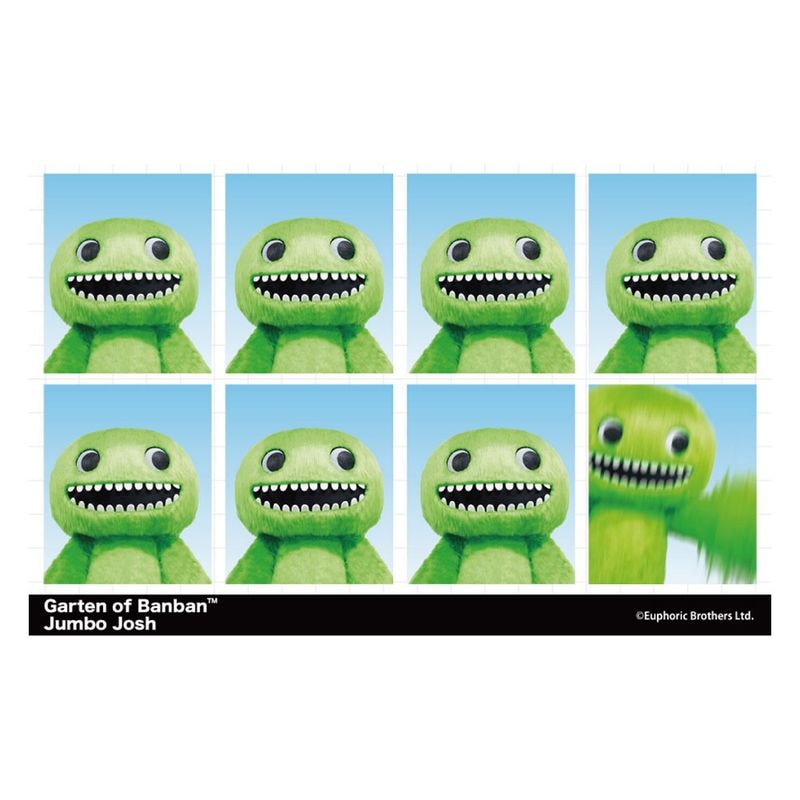 Garten of Banban 証明写真風ブロマイド 着ぐるみ ジャンボ・ジョシュ