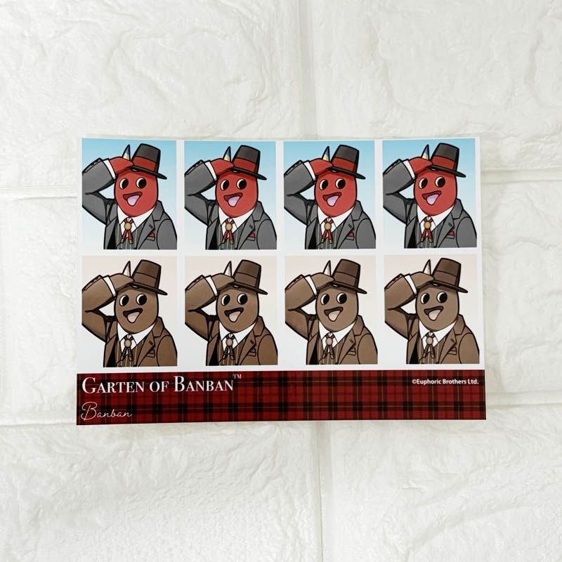 Garten of Banban 証明写真風ブロマイド ジェントルマン バンバン