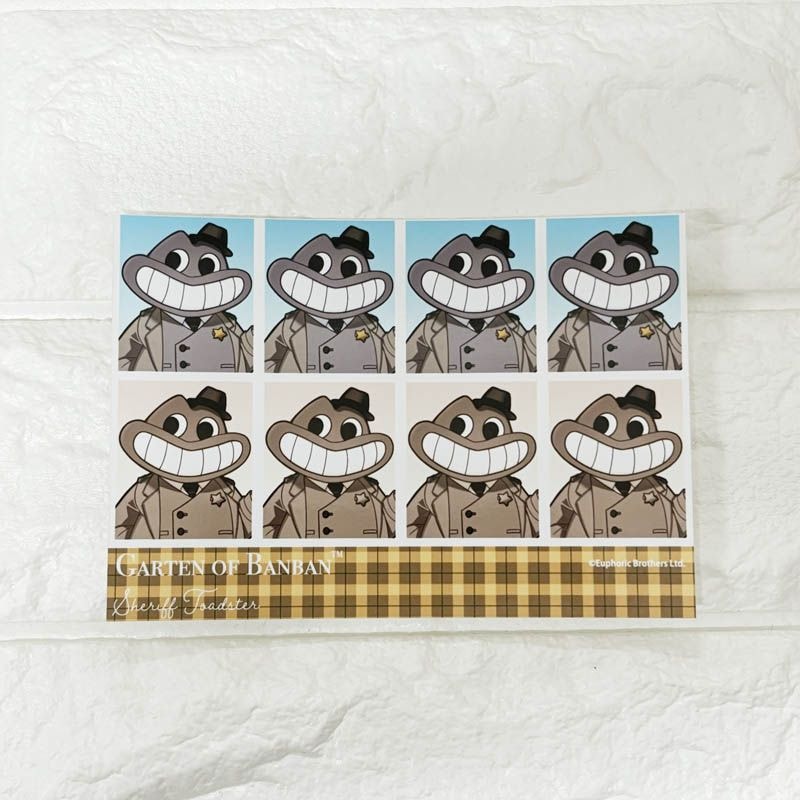 Garten of Banban 証明写真風ブロマイド ジェントルマン シェリフ・トードスター