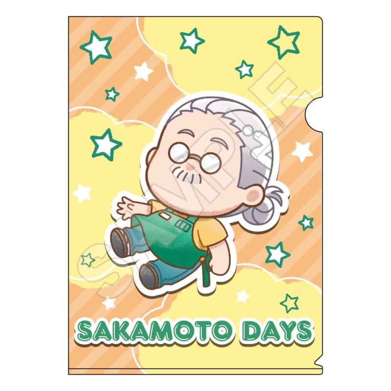 SAKAMOTO DAYS クレヨンタッチ 浮遊 A4クリアファイル