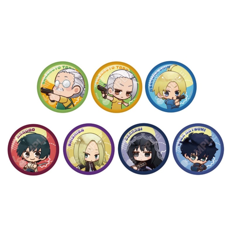 SAKAMOTO DAYS くるんどーる 戦闘 缶バッジ ※1BOX=7入