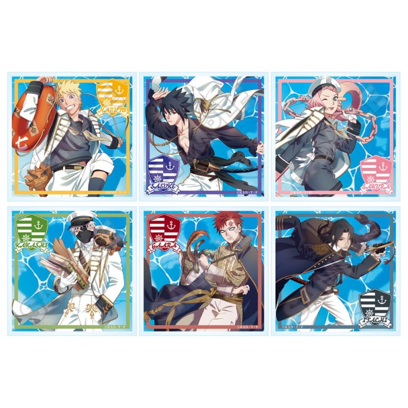 予約7/30〆【8月発売】NARUTO -ナルト- 疾風伝 マリンルック アクリルミニコースターコレクション ※1BOX=6入