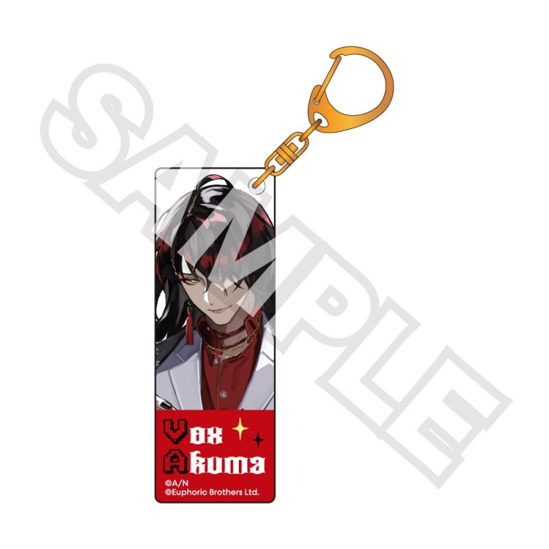 予約7/23〆【10月発売】【NIJISANJI EN×Garten of Banbanコラボ】 オーロラアクリルスティックキーホルダー Vox Akuma ヴォックス・アクマ 通常ver.