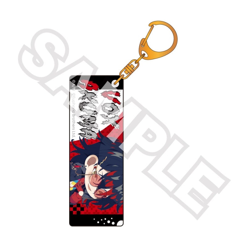 予約7/23〆【10月発売】【NIJISANJI EN×Garten of Banbanコラボ】 オーロラアクリルスティックキーホルダー Vox Akuma ヴォックス・アクマ ミニ妖怪奇譚ver.
