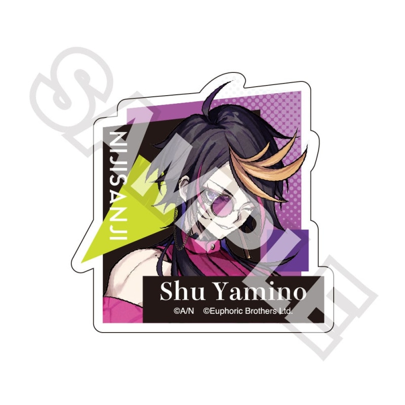 予約7/23〆【10月発売】【NIJISANJI EN×Garten of Banbanコラボ】 アクリルバッジ Shu Yamino 闇ノシュウ 妖怪奇譚ver.