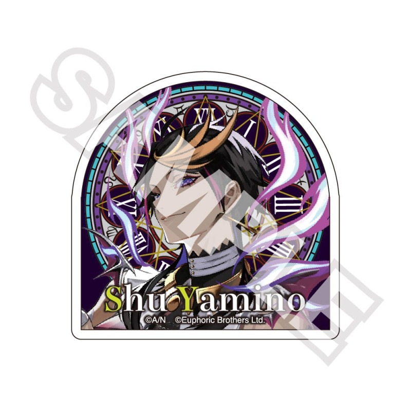 予約7/23〆【10月発売】【NIJISANJI EN×Garten of Banbanコラボ】 アクリルバッジ Shu Yamino 闇ノシュウ 通常ver.