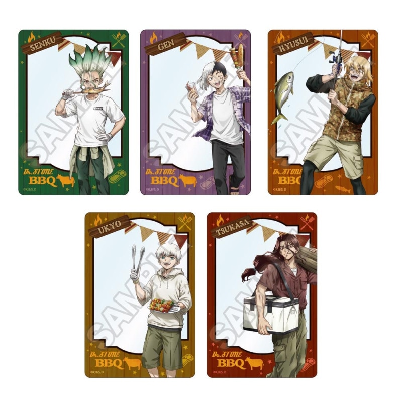 予約8/19〆【9月発売】Dr.STONE バーベキュー キャラPic ※1BOX=5入