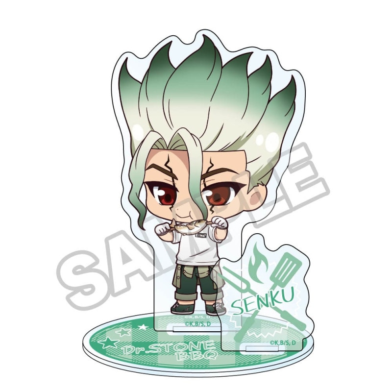 予約8/19〆【9月発売】Dr.STONE ちびっつ！ バーベキュー アクリルスタンドJr. 石神千空