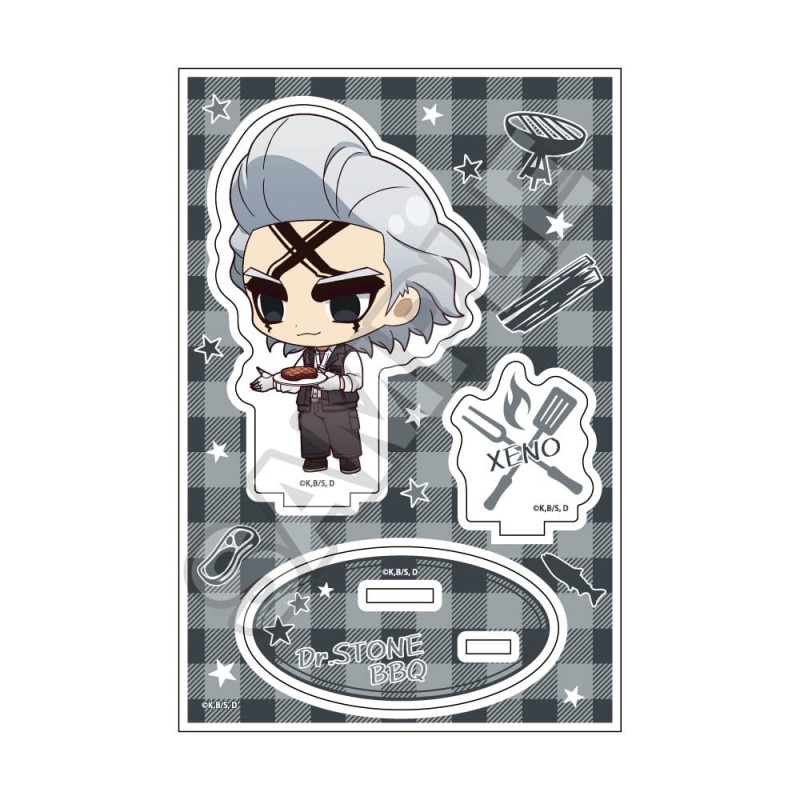 予約8/19〆【9月発売】Dr.STONE ちびっつ！ バーベキュー アクリルスタンドJr. Dr.ゼノ