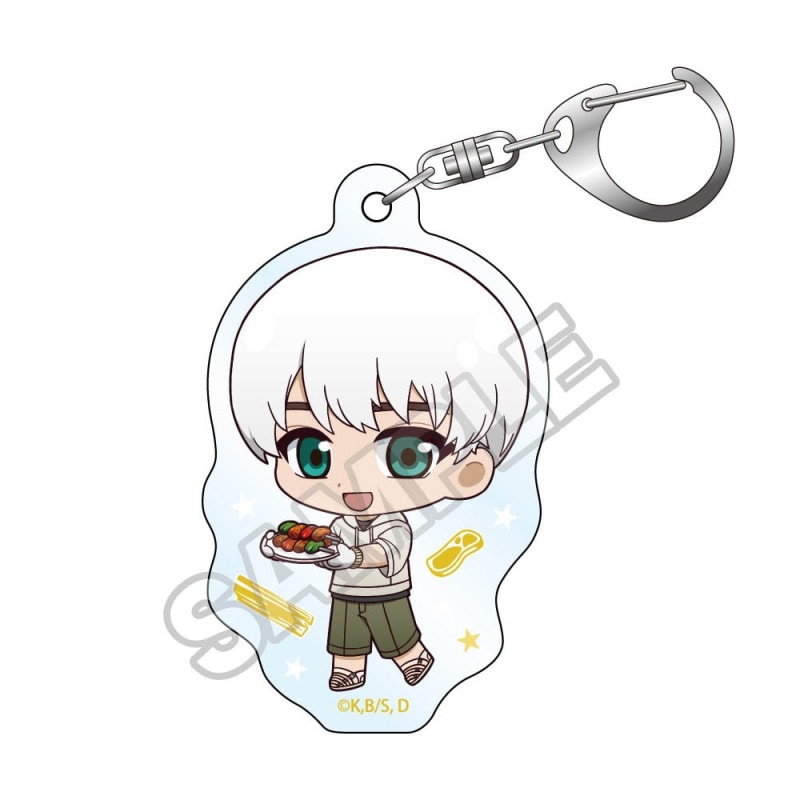 予約8/19〆【9月発売】Dr.STONE ちびっつ！ バーベキュー アクリルキーチェーン 西園寺羽京