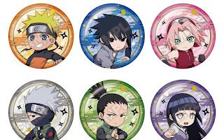 NARUTO ザラスト　缶バッジ　ナルト＆ヒナタ 予約商品9月上旬発送】NARUTO-ナルト- 疾風伝 アート缶バッジ＿