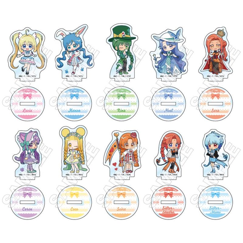 予約1/6〆【2月発売】ぴちぴちピッチ アリスファッション アクリルスタンドmini※1BOX=10入