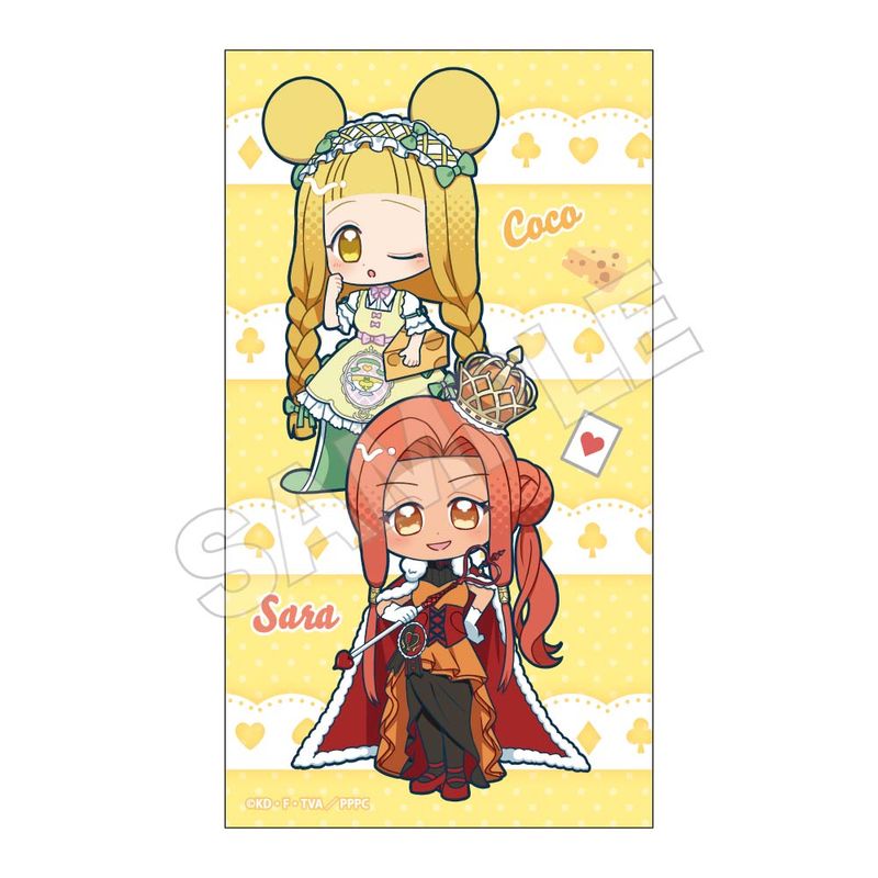 予約1/6〆【2月発売】ぴちぴちピッチ アリスファッション ちゅるぽぷ ステッカー 沙羅＆ココ