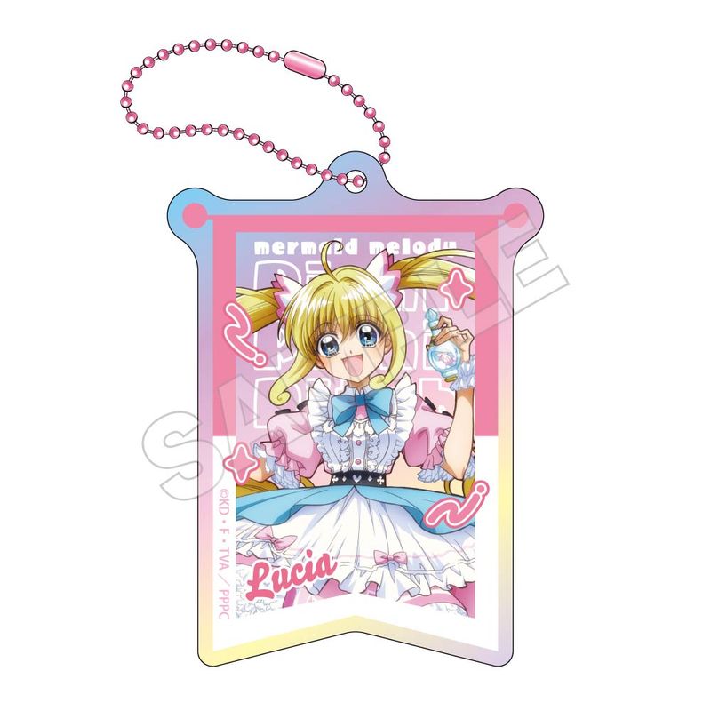 予約1/6〆【2月発売】ぴちぴちピッチ アリスファッション オーロラアクリルキーホルダー るちあ