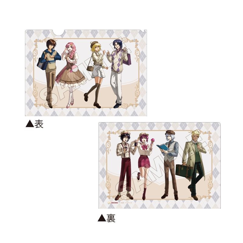 予約12/2〆【1月発売】機動戦士ガンダムSEED FREEDOM preppy style A4クリアファイル