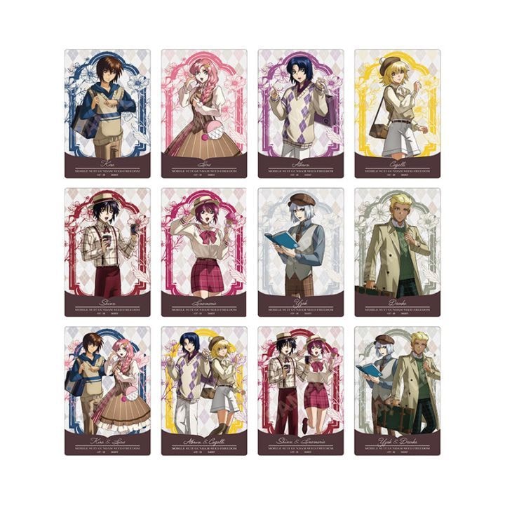 予約12/2〆【1月発売】機動戦士ガンダムSEED FREEDOM preppy style キャラPic ※1BOX=12入