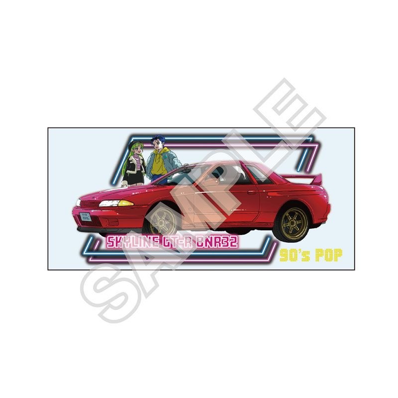 予約11/28〆【12月発売】NISSAN 90's POPシリーズ クリアステッカー SKYLINE GT-R(BNR32)