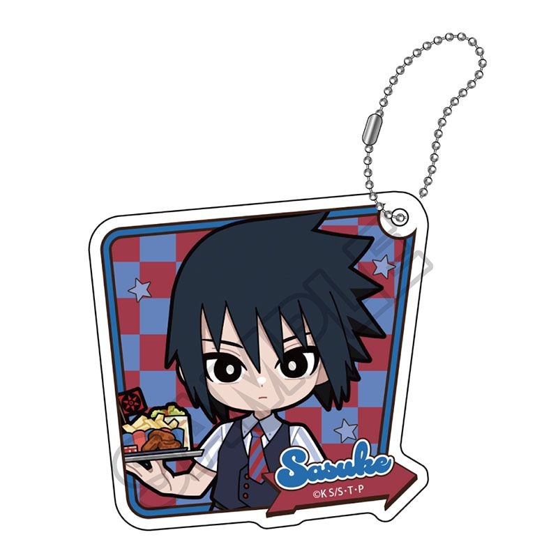 予約12/2〆【2月発売】NARUTO-ナルト- 疾風伝 アメリカンダイナー アクリルキーチェーン うちはサスケ