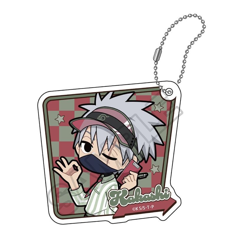 予約12/2〆【2月発売】NARUTO-ナルト- 疾風伝 アメリカンダイナー アクリルキーチェーン はたけカカシ