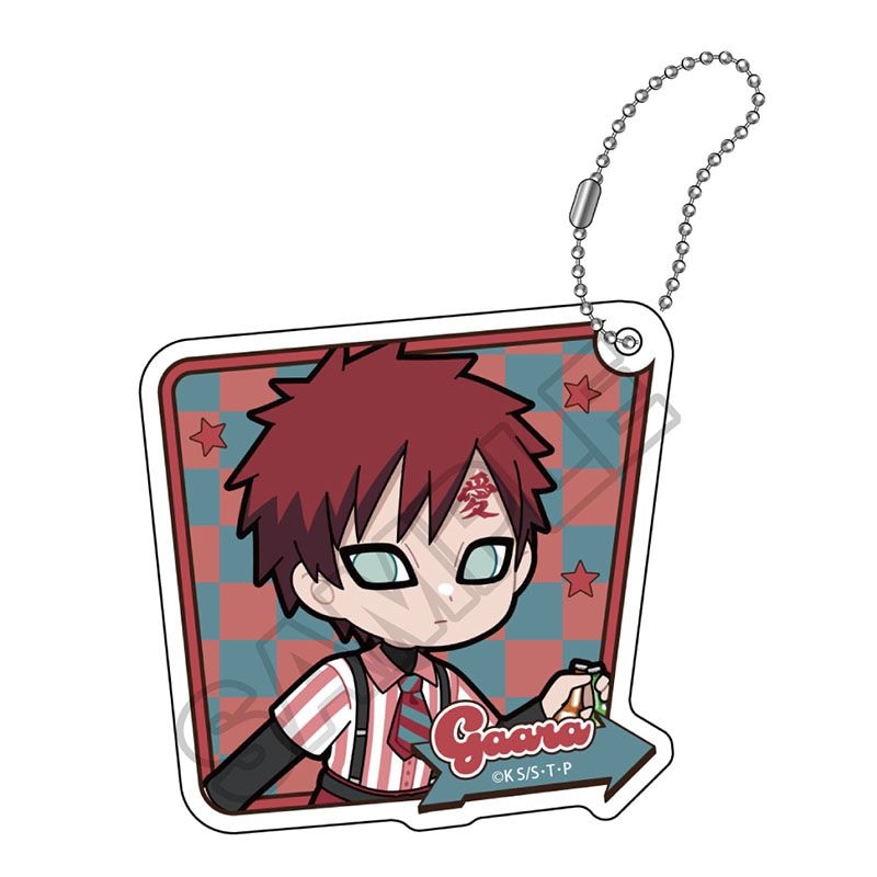 予約12/2〆【2月発売】NARUTO-ナルト- 疾風伝 アメリカンダイナー アクリルキーチェーン 我愛羅