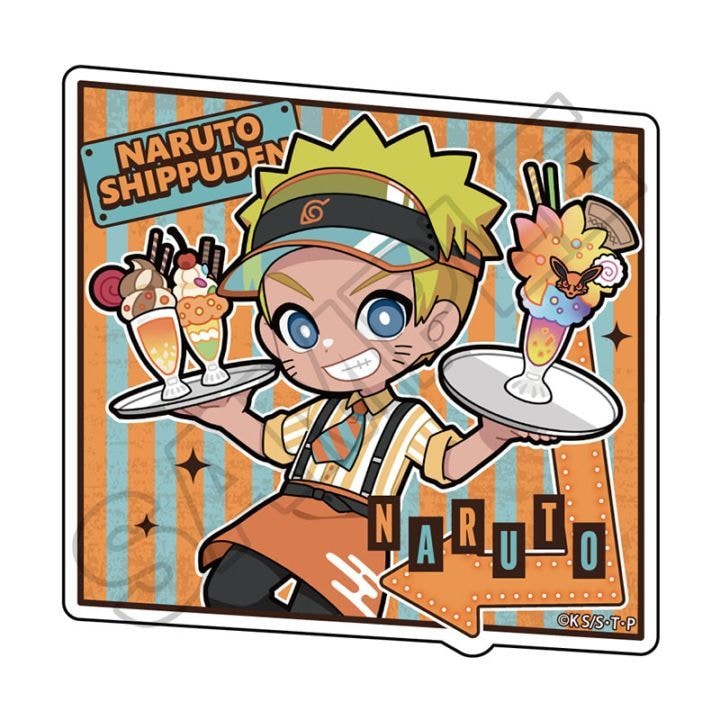 予約12/2〆【2月発売】NARUTO-ナルト- 疾風伝 アメリカンダイナー ステッカー うずまきナルト