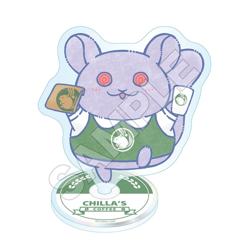 予約12/19〆【2月発売】Chilla's Art 回転アクリルスタンド 閉店事件