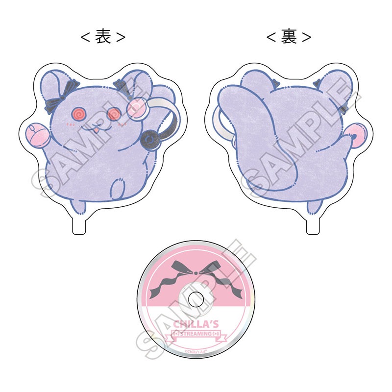 予約12/19〆【2月発売】Chilla's Art 回転アクリルスタンド パラソーシャル