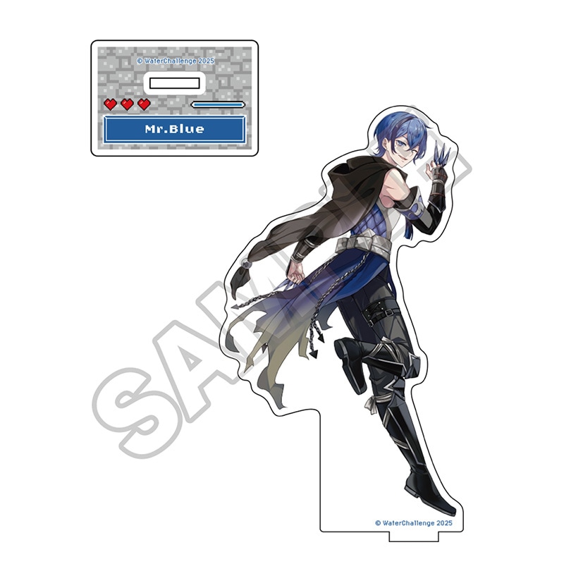 予約03/31〆【5月発売】ウォーターチャレンジ RPG アクリルスタンド ミスターブルー