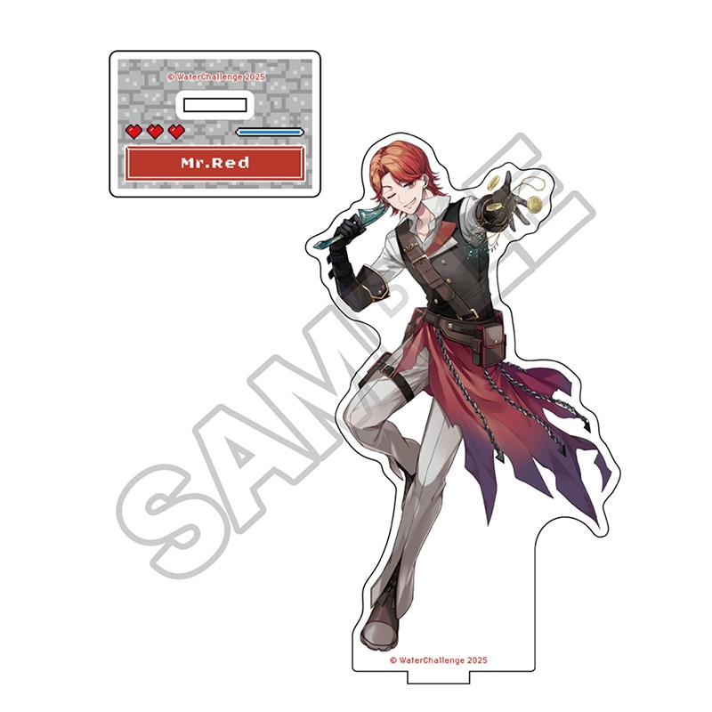 予約03/31〆【5月発売】ウォーターチャレンジ RPG アクリルスタンド ミスターレッド
