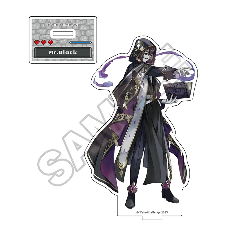 予約03/31〆【5月発売】ウォーターチャレンジ RPG アクリルスタンド ミスターブラック