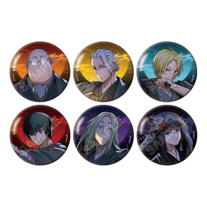 予約8/28〆【9月発売】SAKAMOTO DAYS 黒着物 缶バッジ ※1BOX=6入