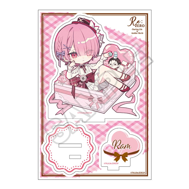 Re:ゼロから始める異世界生活 ユリウアクリルスタンド 株式会社A3、カプセルトイ市場に参入 第1弾は『Re:ゼロから始める異