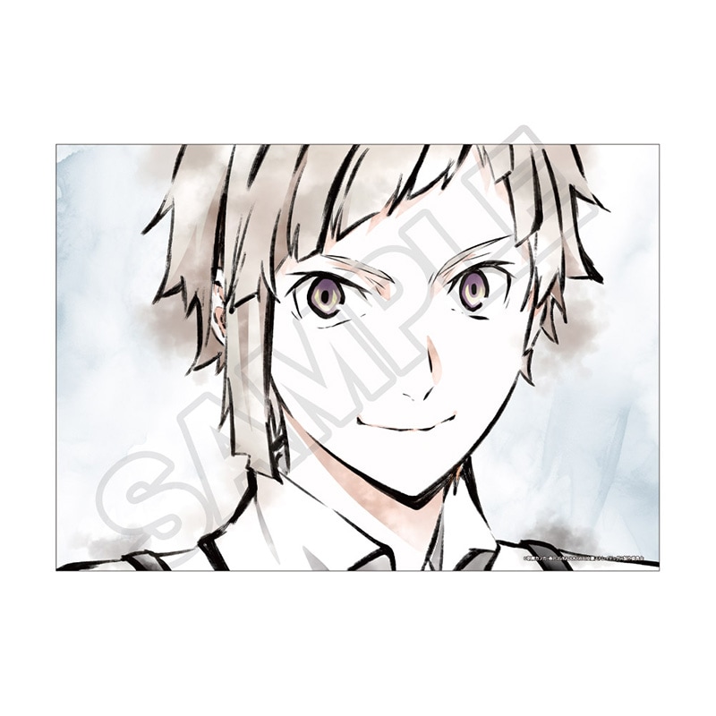 文豪ストレイドッグス 水墨画アート クリアポスター 中島敦