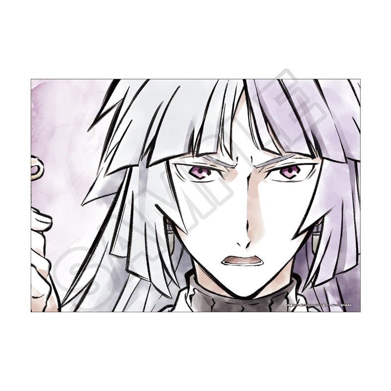 文豪ストレイドッグス 水墨画アート クリアポスター シグマ